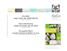 Tablet Screenshot of maedia.de